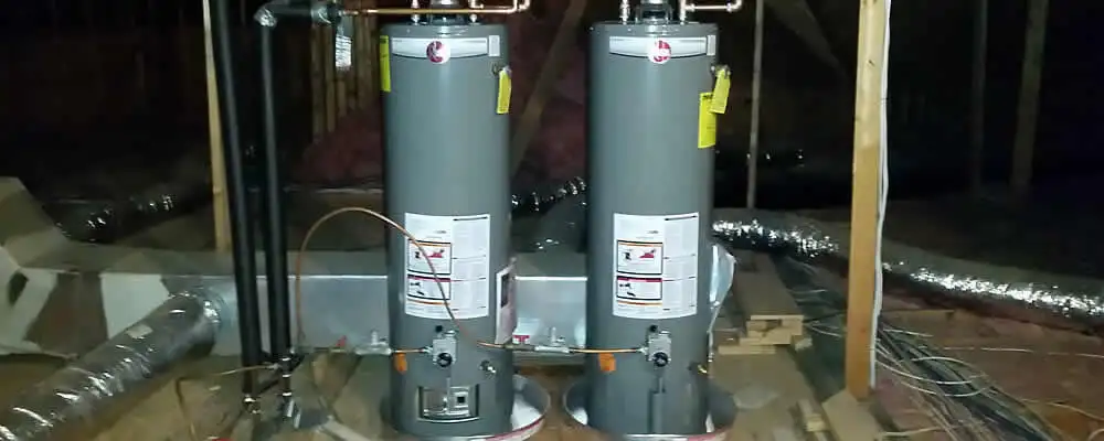 Tankless water heater installation for home hot water in Sacramento, CA